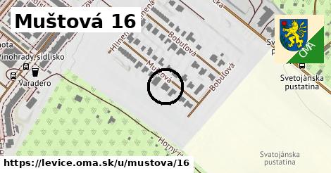 Muštová 16, Levice