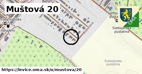 Muštová 20, Levice