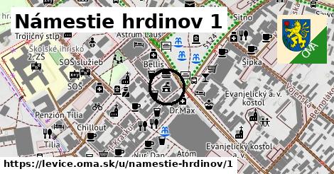 Námestie hrdinov 1, Levice