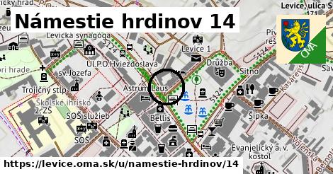 Námestie hrdinov 14, Levice