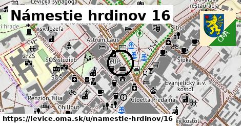 Námestie hrdinov 16, Levice