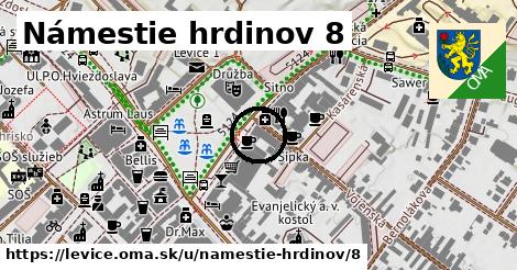 Námestie hrdinov 8, Levice