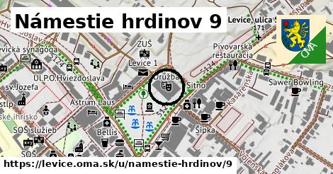 Námestie hrdinov 9, Levice