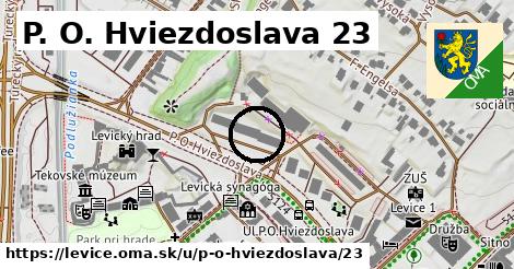 P. O. Hviezdoslava 23, Levice