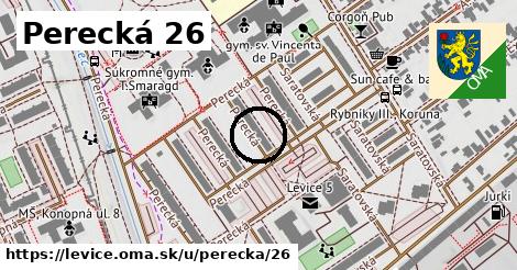 Perecká 26, Levice