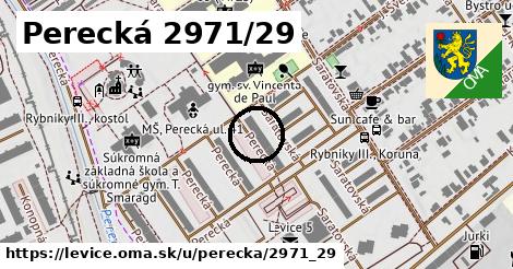 Perecká 2971/29, Levice