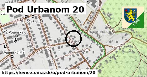 Pod Urbanom 20, Levice