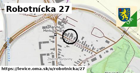 Robotnícka 27, Levice