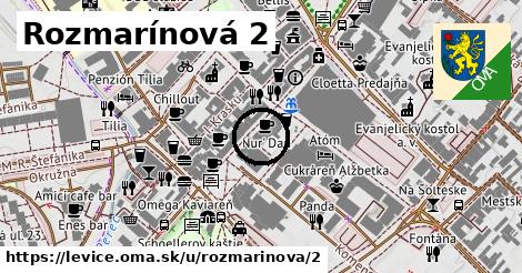 Rozmarínová 2, Levice