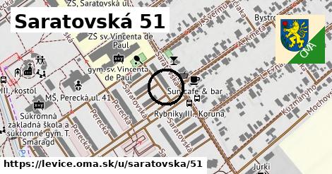 Saratovská 51, Levice