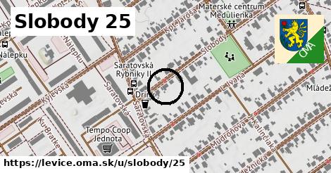 Slobody 25, Levice