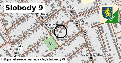 Slobody 9, Levice