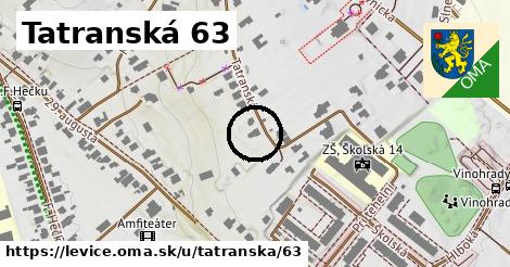 Tatranská 63, Levice