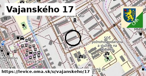 Vajanského 17, Levice