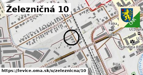 Železničná 10, Levice