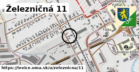 Železničná 11, Levice