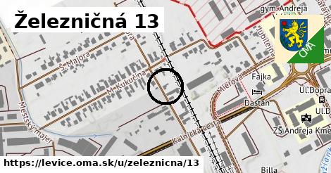 Železničná 13, Levice