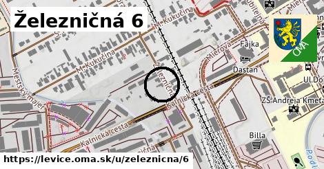 Železničná 6, Levice