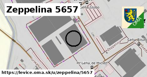 Zeppelina 5657, Levice