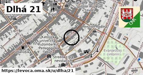 Dlhá 21, Levoča