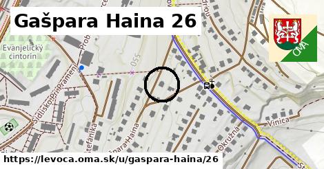 Gašpara Haina 26, Levoča