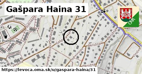 Gašpara Haina 31, Levoča