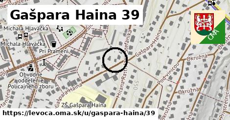 Gašpara Haina 39, Levoča