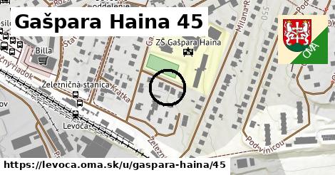 Gašpara Haina 45, Levoča