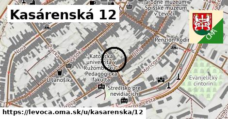 Kasárenská 12, Levoča