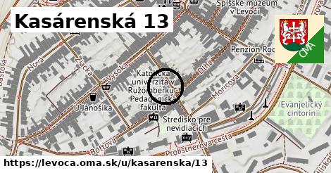 Kasárenská 13, Levoča