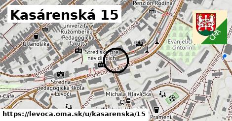 Kasárenská 15, Levoča