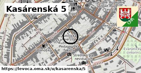 Kasárenská 5, Levoča