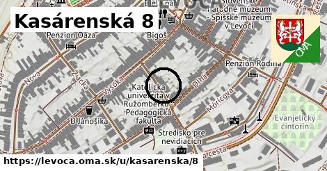 Kasárenská 8, Levoča