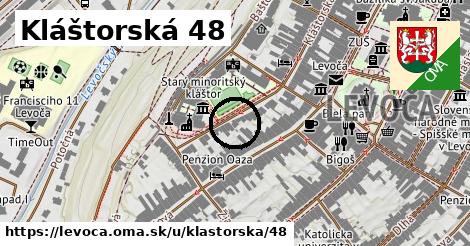 Kláštorská 48, Levoča