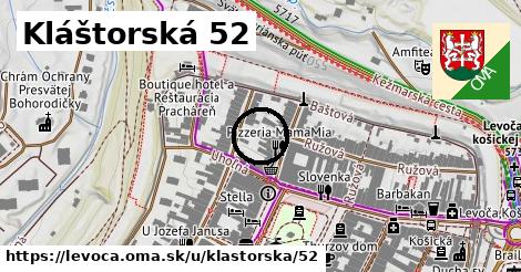 Kláštorská 52, Levoča