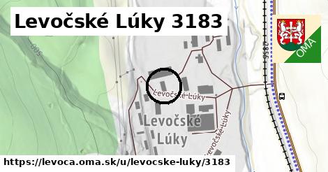 Levočské Lúky 3183, Levoča