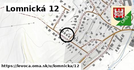 Lomnická 12, Levoča