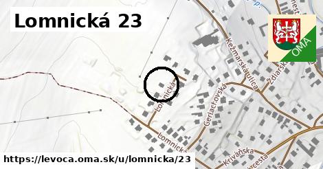Lomnická 23, Levoča