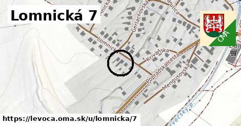 Lomnická 7, Levoča