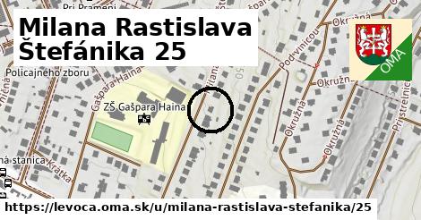 Milana Rastislava Štefánika 25, Levoča