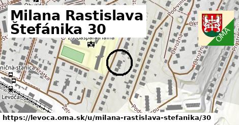 Milana Rastislava Štefánika 30, Levoča