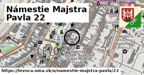 Námestie Majstra Pavla 22, Levoča