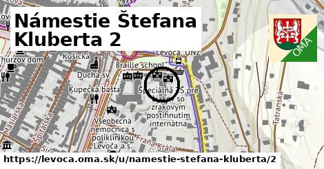 Námestie Štefana Kluberta 2, Levoča