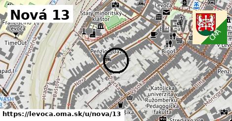 Nová 13, Levoča