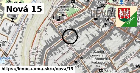 Nová 15, Levoča