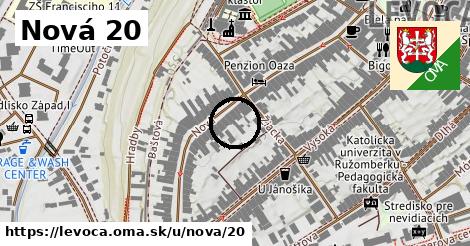 Nová 20, Levoča