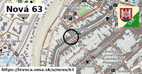 Nová 63, Levoča