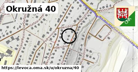 Okružná 40, Levoča