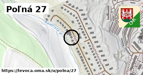 Poľná 27, Levoča