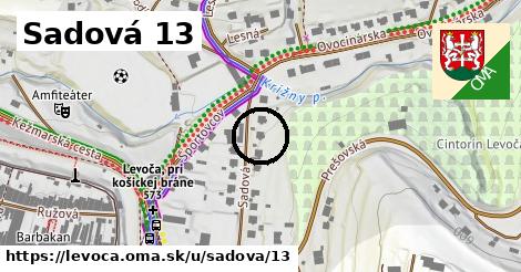 Sadová 13, Levoča